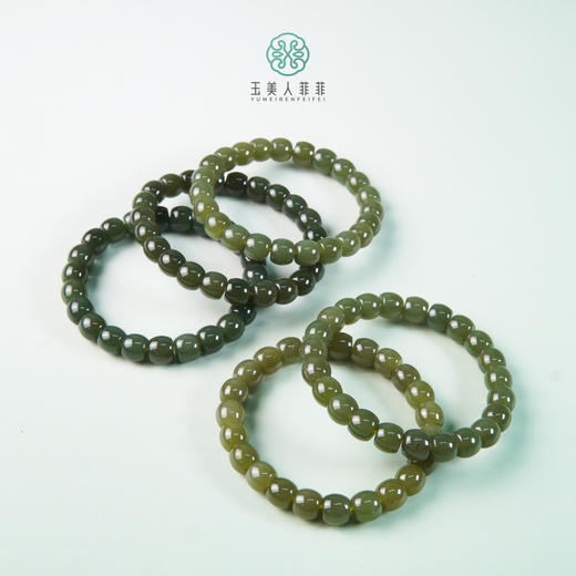 和田玉单圈-直切手串 商品图0