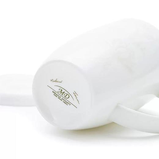 【6F】玛戈隆特白玉兰骨瓷希尔顿盖杯马克杯办公室水杯下午茶创意茶杯 商品图3