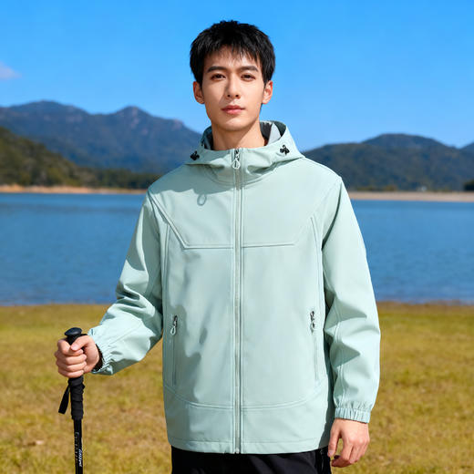 Schenvega 户外软壳外套 男女同款 加厚磨毛 多色可选 商品图9