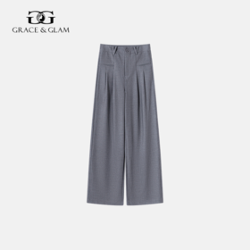 Grace&Glam 莱赛尔醋酸垂感西装超模裤