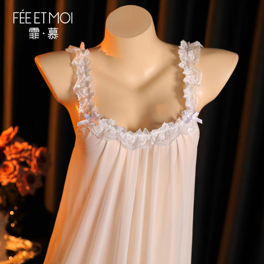 【情趣内衣】霏慕 温柔心动法式宫廷睡裙5007 商品图5