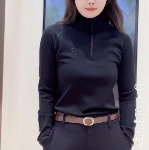 【开放日忙 秒杀价已调 直接拍】返场 小禾家 针织休闲半拉链上衣 商品图0