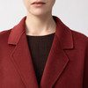 东黎 • 小山羊绒女士秋冬西服领浴袍风双面羊绒呢长款大衣 3073 商品缩略图7