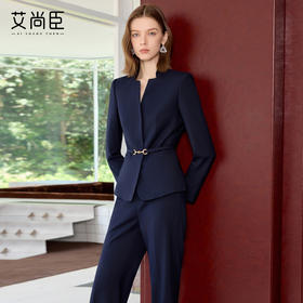 艾尚臣西装套装女时尚秋季气质通勤西服正装小众设计感优雅工作服
