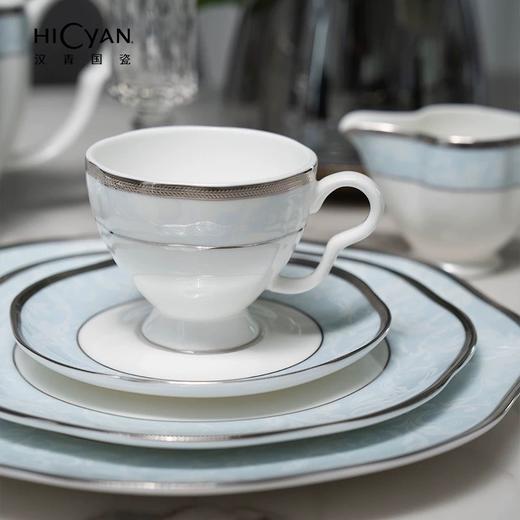 【6F】多样屋HICYAN汉青国瓷「浪漫唐草」蓝色雅致13头茶咖具 简约精致 轻奢 商品图3