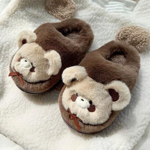 【34-37码】儿童棉拖冬季女童卡通可爱居家加绒保暖棉拖男童拖鞋【WG25505】 商品图1