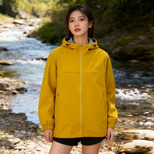 Schenvega 户外软壳外套 男女同款 加厚磨毛 多色可选 商品图5