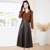 SZWY5335秋季V领法式连衣裙女2025年新款洋气修身时尚优雅实拍女装长裙子 商品缩略图2