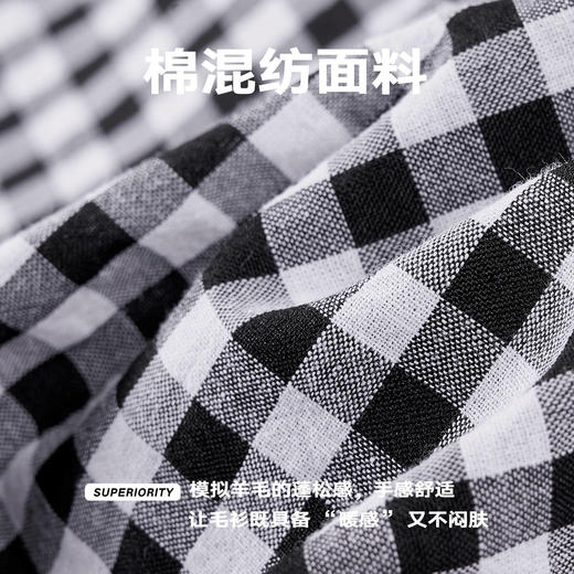 潮牌棋盘格连帽外套男休闲百搭秋季上新NP58TJ19 商品图4