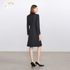 AD灰色羊毛西装连衣裙气质女神范高端职业装西服裙子总裁工作服 商品缩略图4