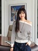 【Sonia life一字领针织衫】赵露思同款cos风格限时秒杀💰59❗️一衣三穿，⁬一字肩、⁤斜肩、‌正肩，⁬穿上肉眼显瘦10斤，⁭品牌直发！⁠ 商品缩略图7