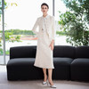 AD2025年新款名媛时尚套装女小香风外套高级感毛呢编织伞裙两件套 商品缩略图3