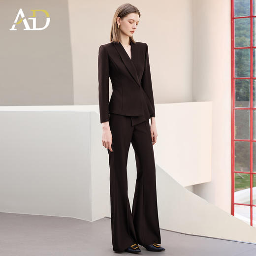 AD爆款西装套装女正装职业装高级感气质长袖西服外套2025新款秋季 商品图3