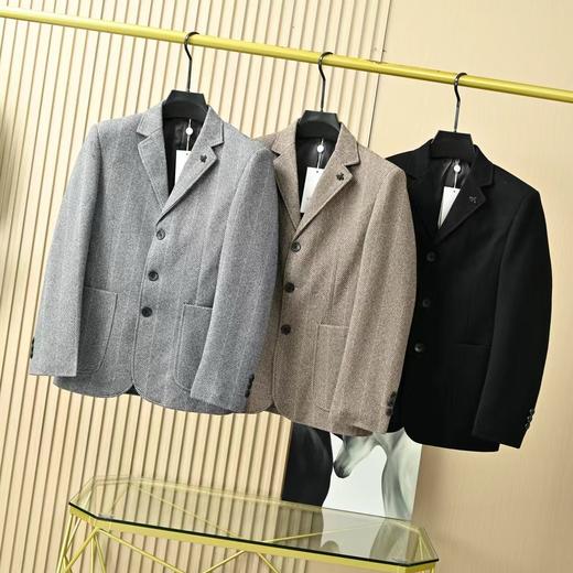 匠心呈现！Gucci/古驰25s秋冬款男士羊毛呢高端经典休闲西装外套 商品图1