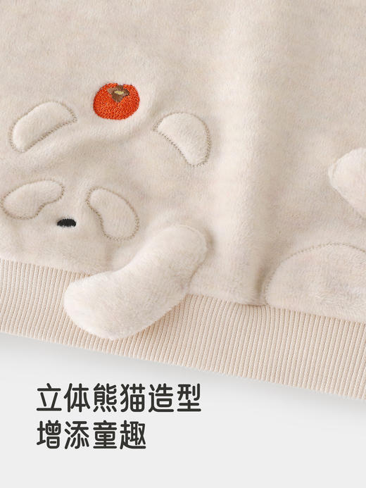 英氏儿童连帽卫衣男童秋冬新款长袖套头上衣休闲保暖YRTAJ4R030A 商品图3