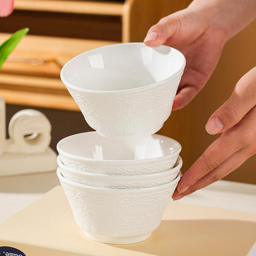 Trees&wind雕中古法盘釉下彩系列|餐桌C位就属它！可进微波/消毒柜/洗碗机 商品图12