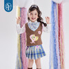 小马宝莉联名年衣童装马甲冬季新款卡通学院风小马宝莉学院风马甲 商品缩略图3