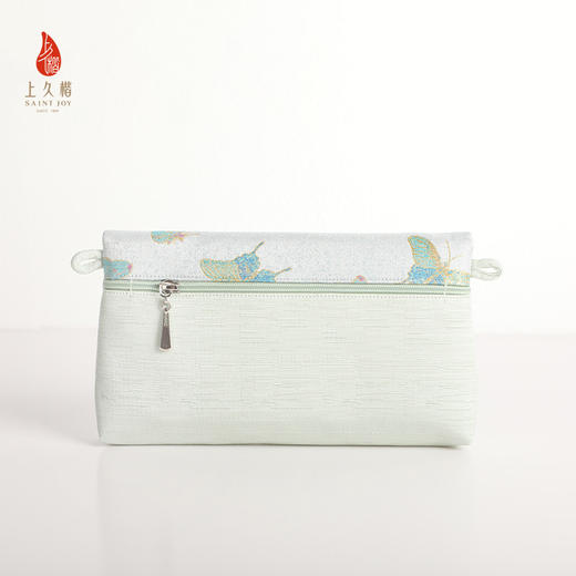 SAINTJOY/上久楷宋锦斜背包 晴春蝶戏图 彩白金 XB3B095208002 商品图1