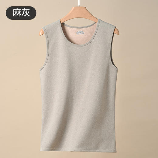 【加厚升级&加倍温暖】奥粒绒男士保暖背心 加绒加厚秋冬打底衫 青年坎肩马甲 无袖上衣防寒 商品图8