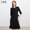 艾尚臣黑色西装套装女新款醋酸高级感西服外套重要场合职业正装秋 商品缩略图0
