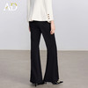 AD黑色西装裤女2025新款春秋高腰显瘦职业装气质高级感阔腿裤长裤 商品缩略图4