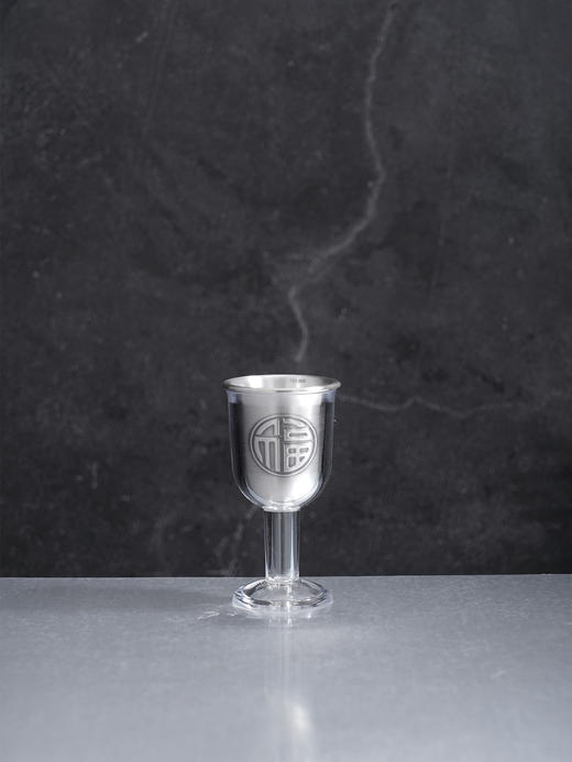 子佩集【百福一生】S999银摆件【DLJB001】酒具套装（一壶六杯）2509 商品图8