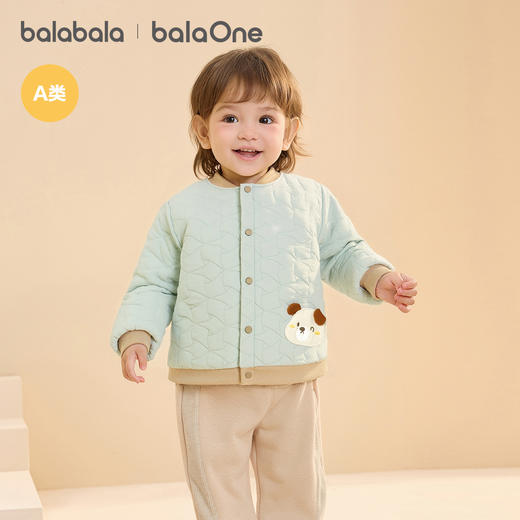 巴拉巴拉balaOne儿童棉服婴儿外套新款2025秋冬保暖舒适可爱柔软 商品图0