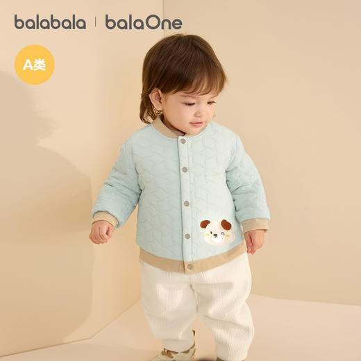 巴拉巴拉balaOne儿童棉服婴儿外套新款2025秋冬保暖舒适可爱柔软 商品图2