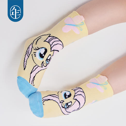 【小马宝莉卡通袜子】小马宝莉联名年衣童装袜子短袜女童宝宝袜子 商品图3