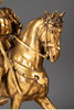 独角鹿西洋古董 19世纪法国雕塑家Emmanuel Frèmiet创作出品「圣人胡贝图斯 St. Hubertus」主题铜鎏金精雕杰作 商品缩略图6