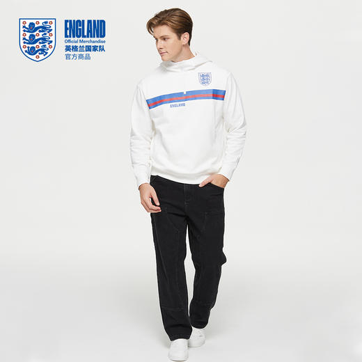 【官方正版】英格兰国家队 | 半拉链连帽卫衣户外运动休闲帽衫 商品图4