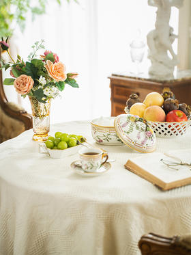 【已售】独角鹿西洋古董 20世纪中期皇家哥本哈根出品「Flora Danica 丹麦之花」系列餐具套件