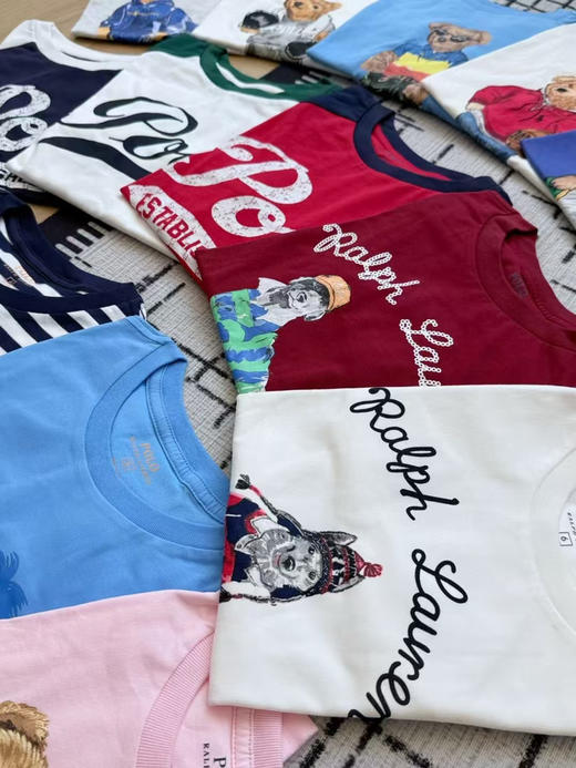 【25年新品团购】RL拉芙长袖T恤 2-12岁童装长袖 T恤 杂款不挑色 选男童或女童 随机搭配3件发货 商品图4