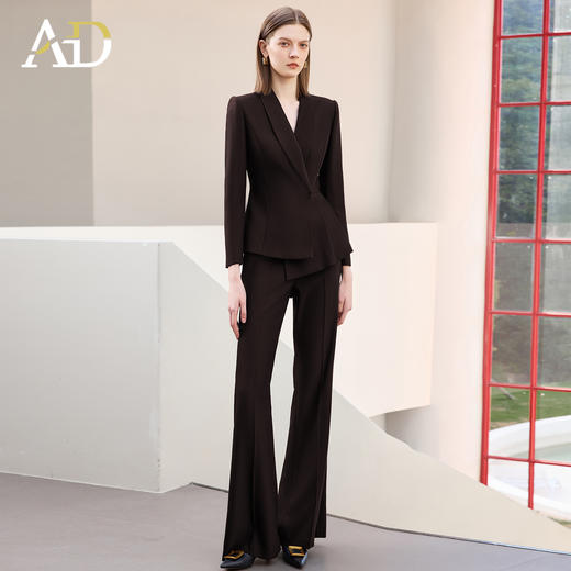 AD爆款西装套装女正装职业装高级感气质长袖西服外套2025新款秋季 商品图0