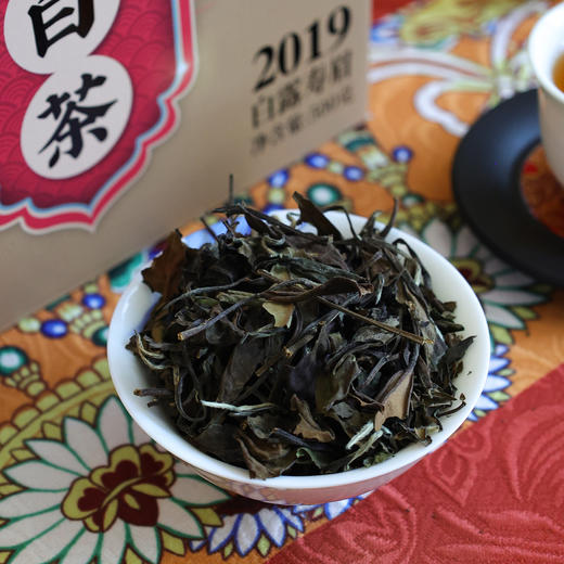 压箱底 箱传老白茶 2019年白露寿眉 福鼎老白茶 500克/盒 商品图3