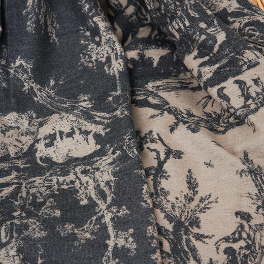 青云染ClouDyeing[绒雾]真丝拉绒百分百桑蚕丝围巾披肩 商品图2