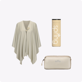 spring喜临 潮孕哺乳斗篷 + 健孕美蹦极包 + 智享保温杯