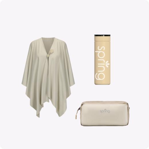 spring喜临 潮孕哺乳斗篷 + 健孕美蹦极包 + 智享保温杯 商品图0