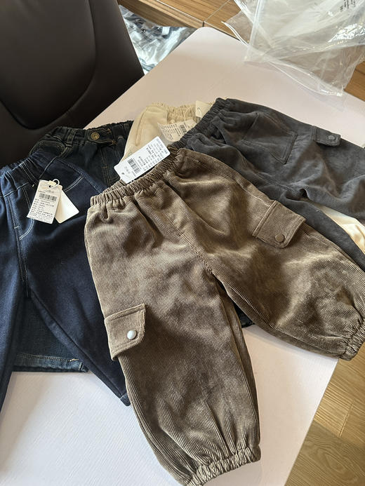 （小童码可以拍大一码）翻盖加绒长裤 合作了无数年的线下实体店品牌‼️ 商品图2