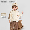 巴拉巴拉balaOne儿童外套女童男童装新款2025秋冬珊瑚绒保暖加厚 商品缩略图0