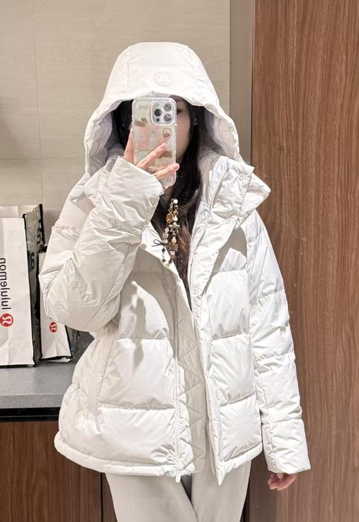 lulu家五格泡芙白鹅绒白鸭绒羽绒服 商品图12