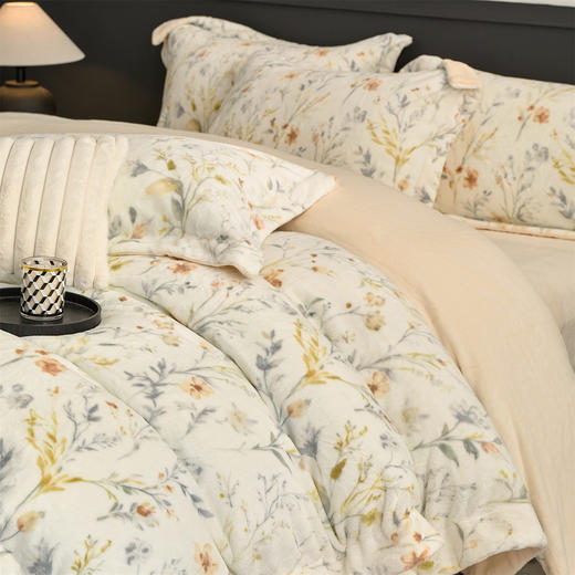 【新一代艾能发热柔暖面料】【门店同款】1S速热升温8℃艾能绒四件套 热力短绒双重暖感原生抑菌套件 商品图11