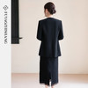 FUYAO扶摇 高级感醋酸女装2025秋款西装两件套法式复古小西服上衣 商品缩略图4