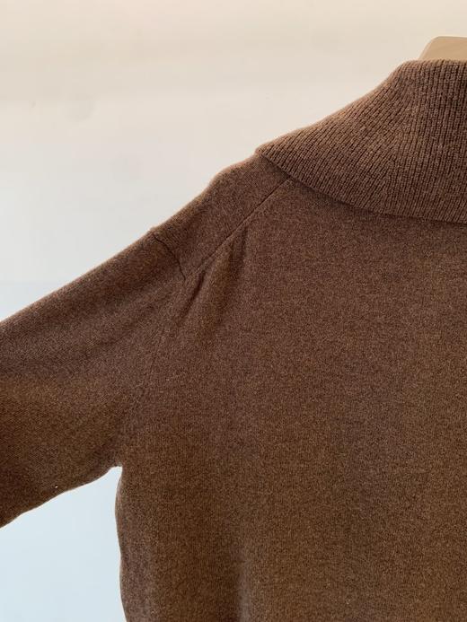 【高品质私服】【IC粗纺羊毛绒拉链针织衫】周二（10.14）上午10点开始 通勤假日都好穿，清雅脱俗 上身显得很干净休闲随性G1193【无标出货 介意慎拍】 商品图11