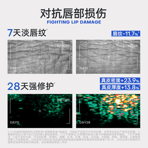 诺卜润唇膏女保湿滋润去死皮淡化唇纹补水防干裂唇膜唇部精华 商品图2