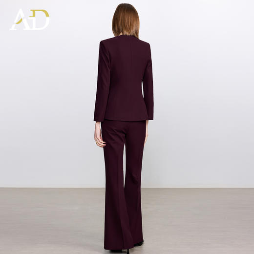 AD高端羊毛职业西装套装女2025新款绑带西服外套高级感ol职业装秋 商品图4