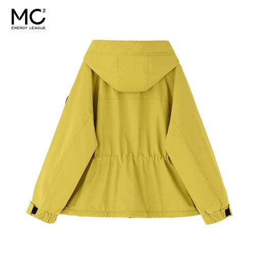 女装连帽收腰加摇粒绒款外套-9907F5241016 商品图4