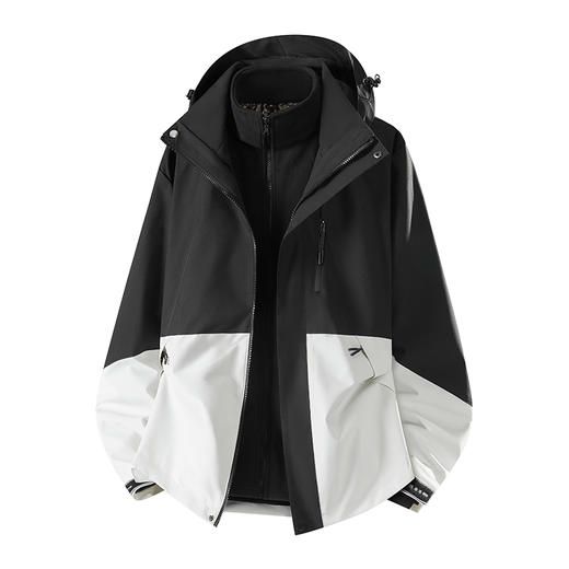 O1ESTATION 2025新款石墨烯科技三合一冲锋衣 男女同款 商品图6