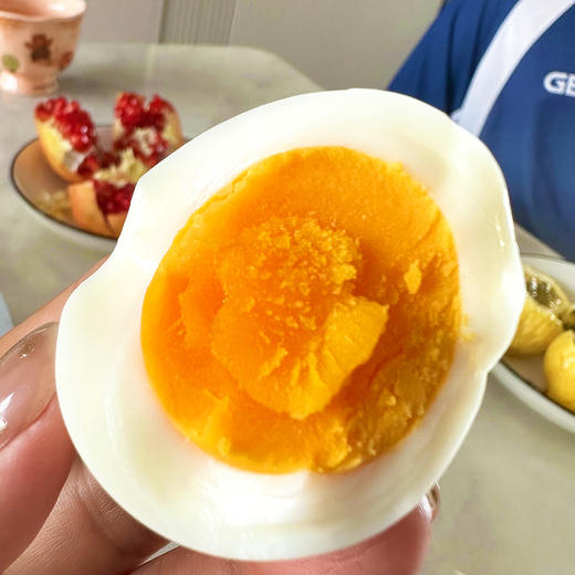 『湖北散养有机土鸡蛋』个头小巧，浓稠饱满，熟后蛋黄沙糯、蛋白弹嫩、鲜香无腥 商品图12