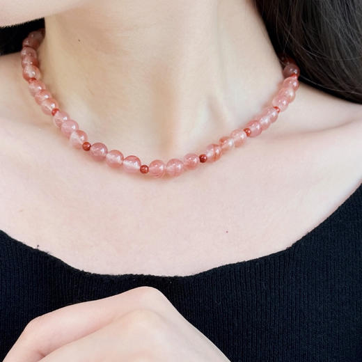 南红手串项链耳饰爆款合集 新年新春喜庆国色南红玛瑙饰品 商品图13